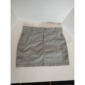Lee Gray Cotton Mini Skort, Size 18M See Description for Measurements